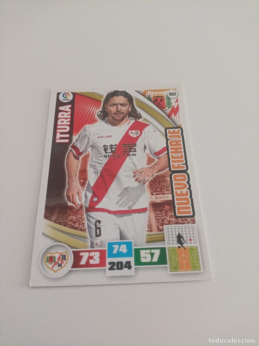 Cromos de f&uacute;tbol: Adrenalyn 2015/16 Iturra Rayo Vallecano