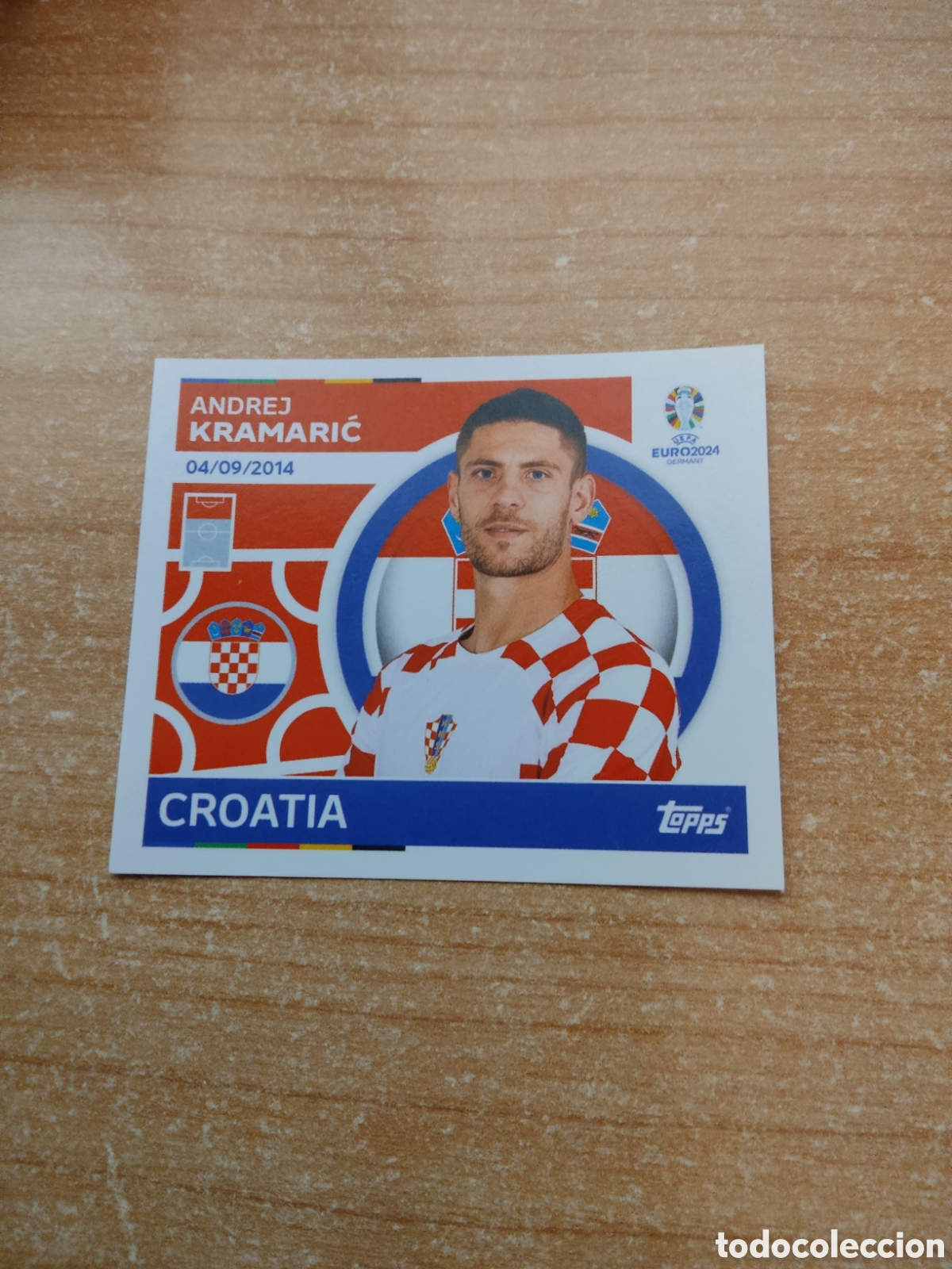 Cromos de f&uacute;tbol: 20 KRAMARIC CROACIA EURO 2024 TOPPS