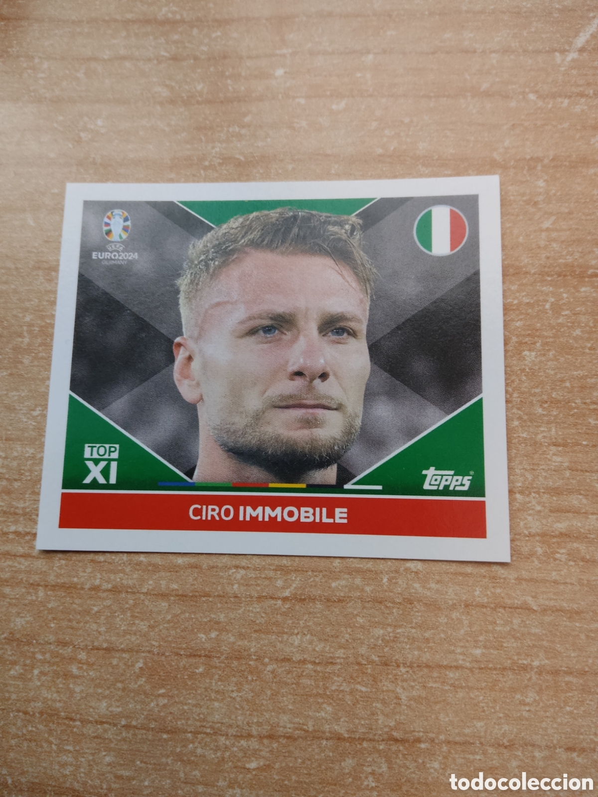 Cromos de f&uacute;tbol: TOP1 CIRO IMMOBILE ITALIA TOP XI EURO 2024 TOPPS