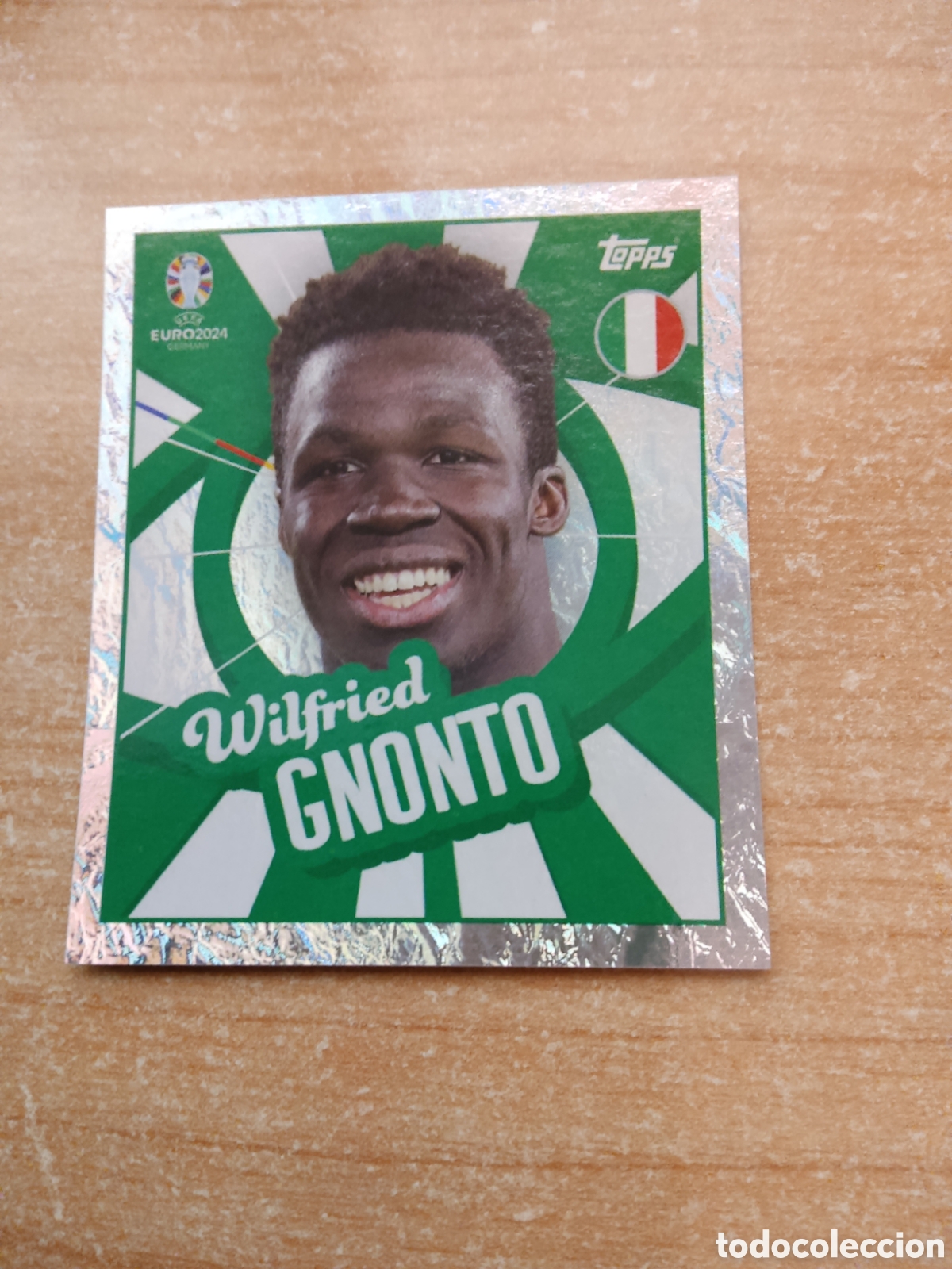 Cromos de f&uacute;tbol: PTW WILFRIED GNONTO ITALIA EURO 2024 TOPPS