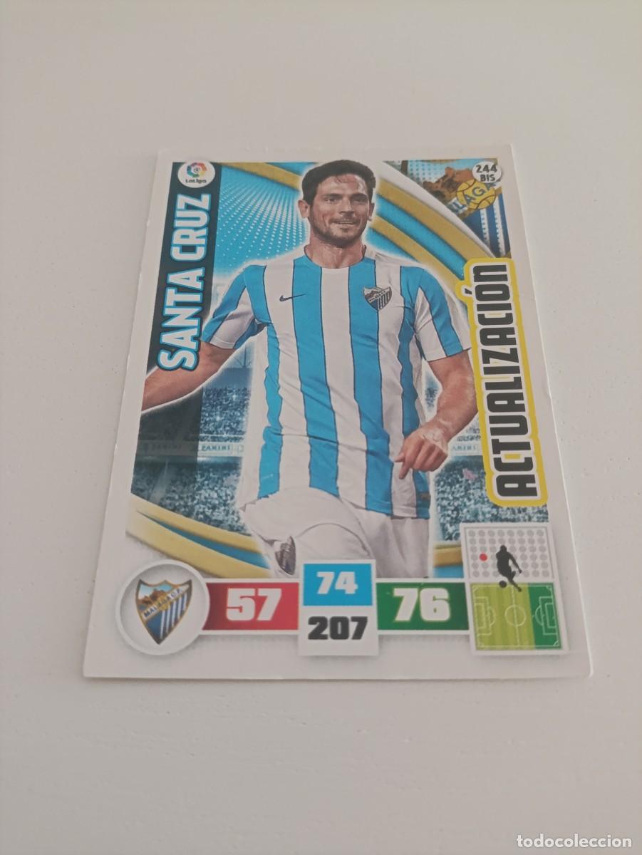Figurine di Calcio: Adrenalyn 2015/16 Santa Cruz Malaga