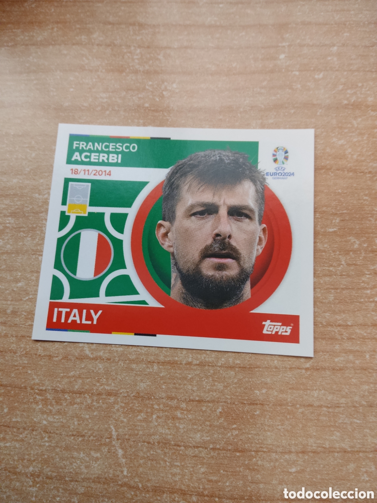 Figurine di Calcio: 6 ACERBI ITALIA EURO 2024 TOPPS