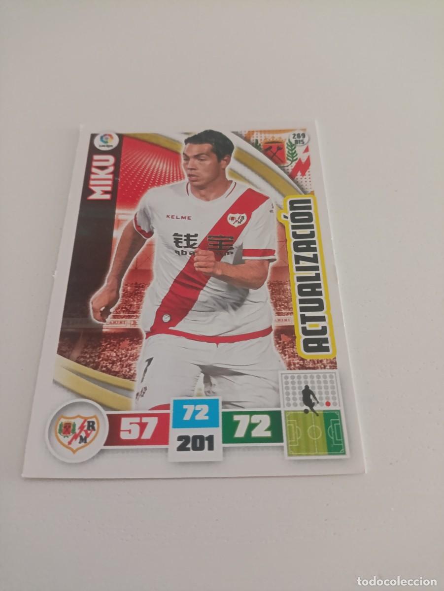 Figurine di Calcio: Adrenalyn 2015/16 Miku Rayo Vallecano