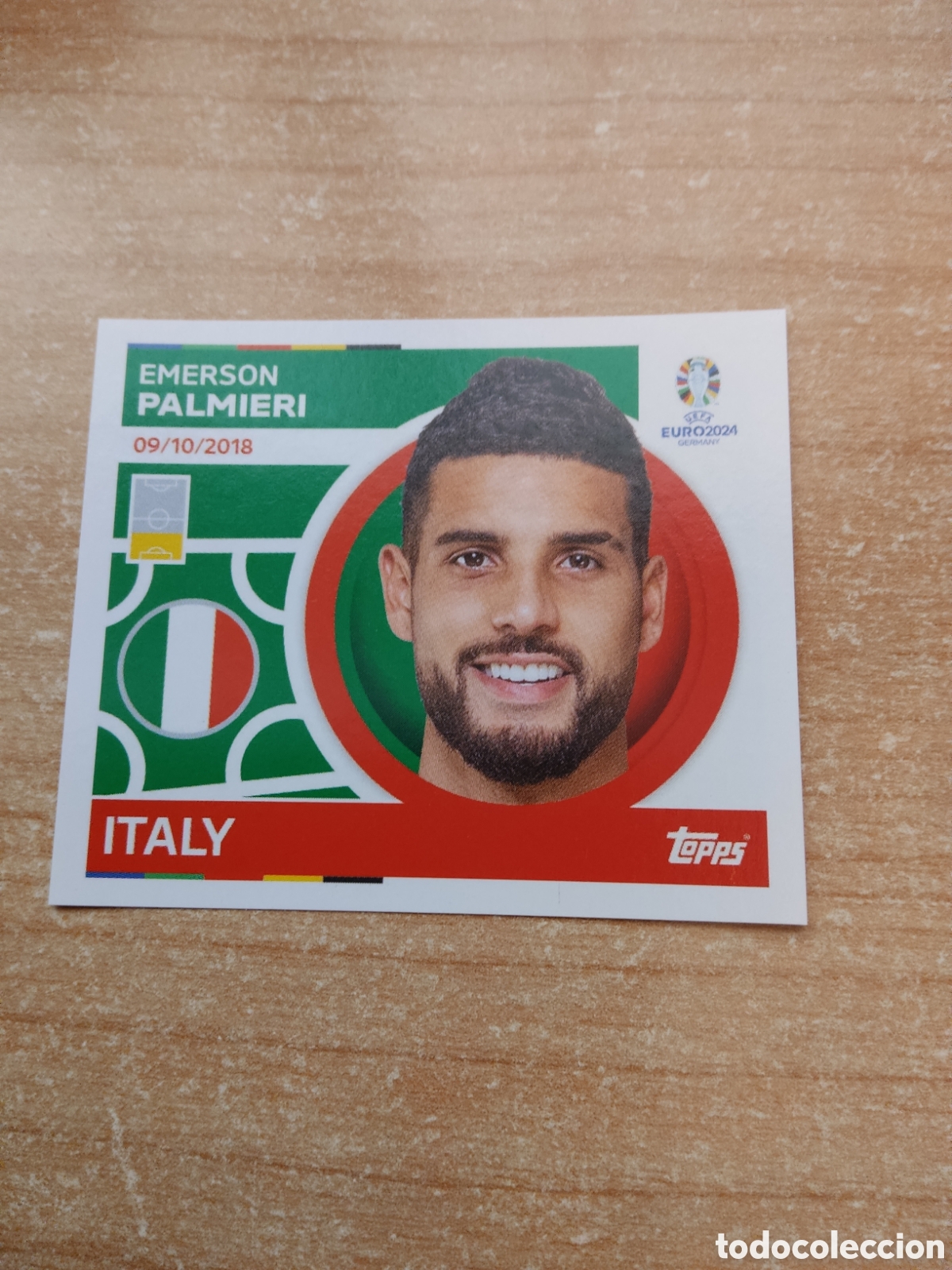 Figurine di Calcio: 7 PALMIERI ITALIA EURO 2024 TOPPS