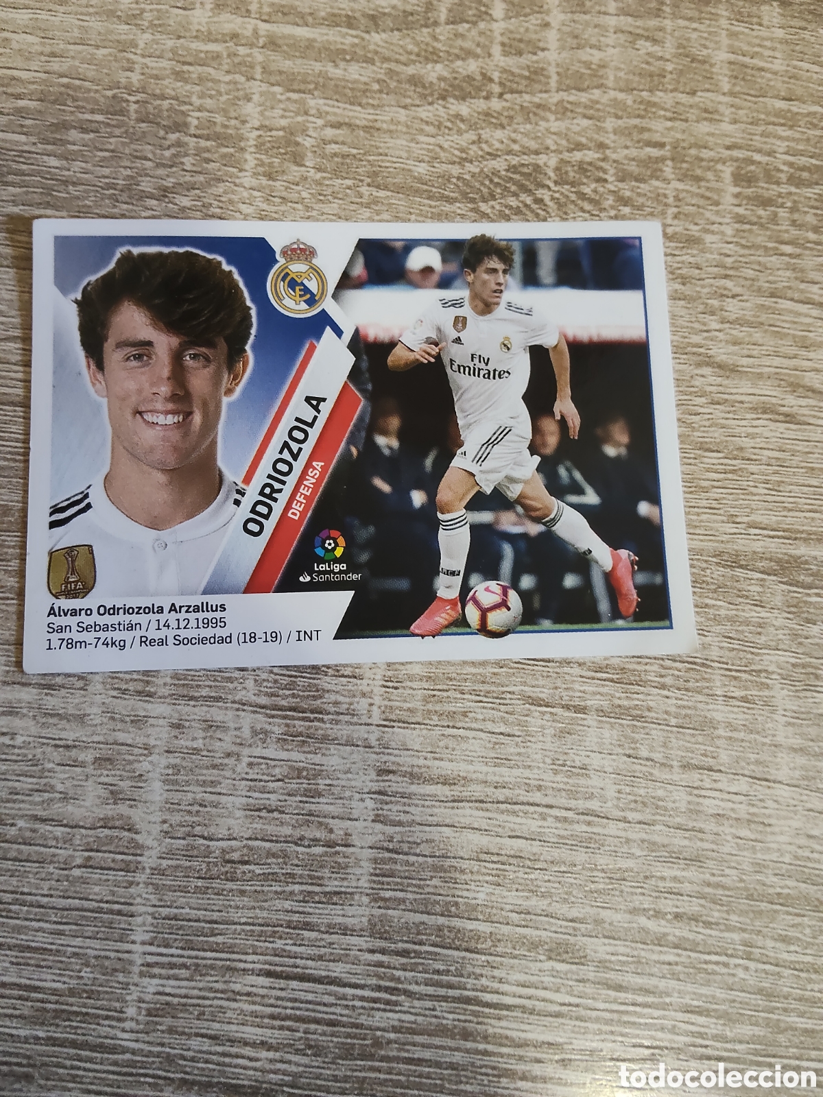 Figurine di Calcio: Odriozola Real Madrid liga 2019 2020 19 20 ediciones este