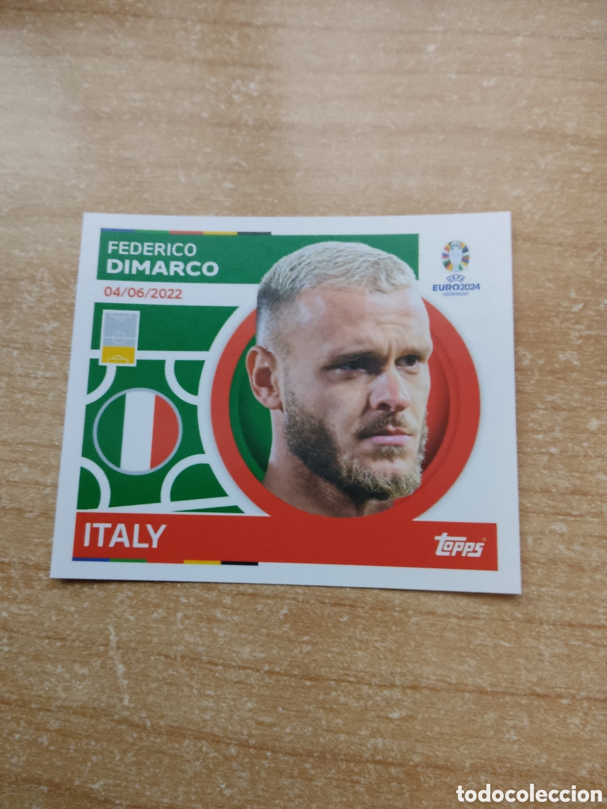 Figurine di Calcio: 10 DIMARCO ITALIA EURO 2024 TOPPS
