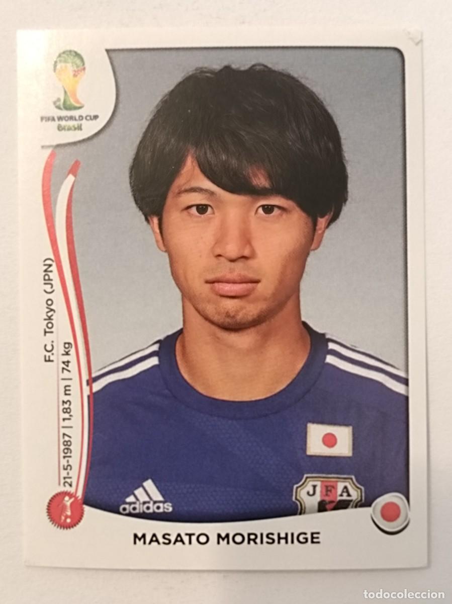 Figurine di Calcio: #250 MORISHIGE (JAPON) MUNDIAL BRASIL 2014 PANINI