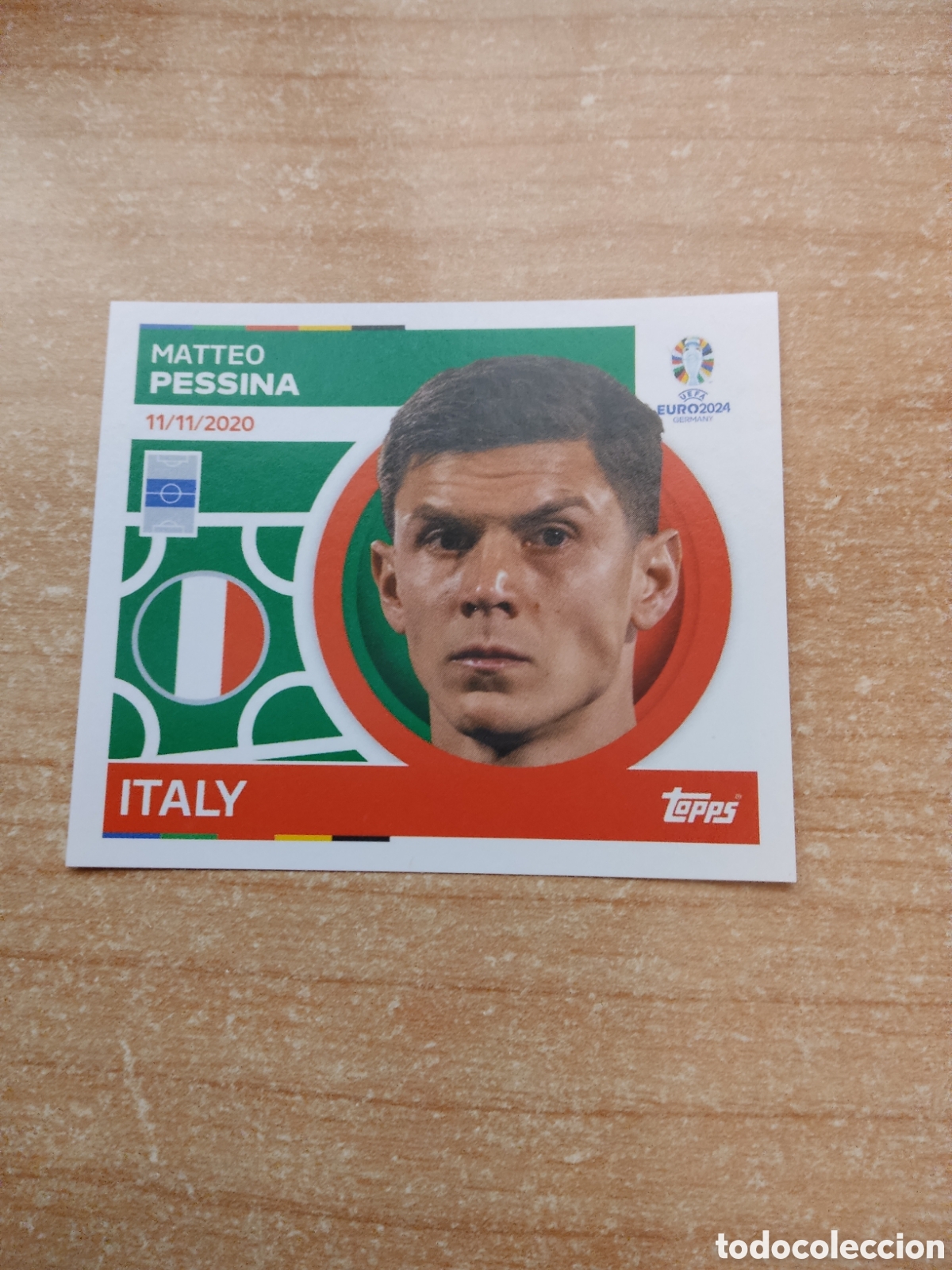 Figurine di Calcio: 14 PESSINA ITALIA EURO 2024 TOPPS