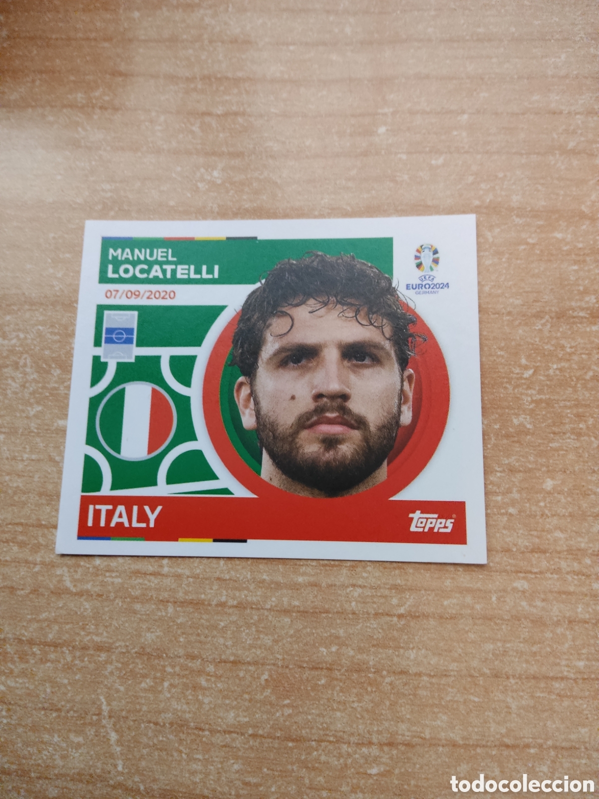 Figurine di Calcio: 16 LOCATELLI ITALIA EURO 2024 TOPPS