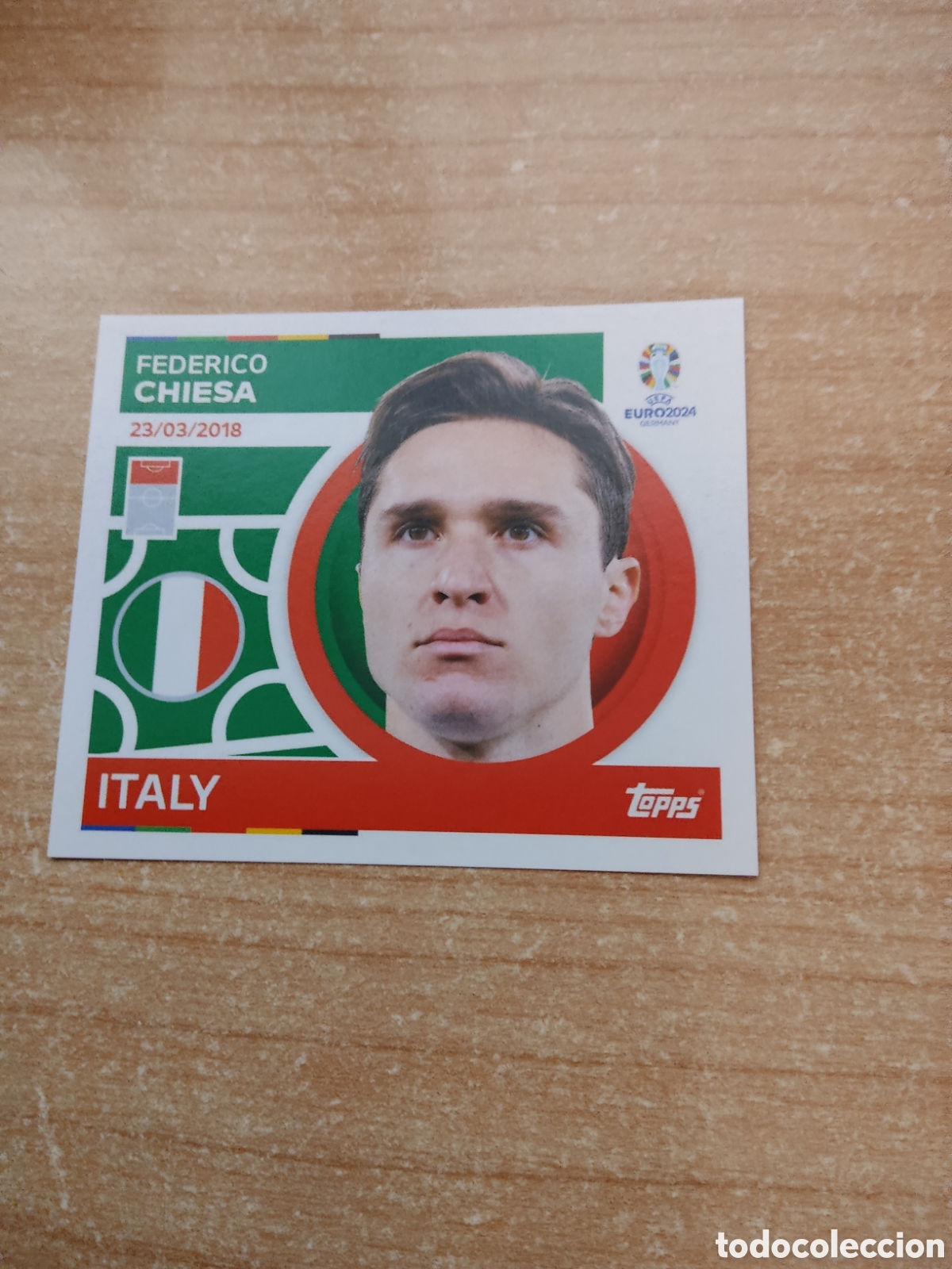 Cartes &agrave; collectionner de Football: 19 CHIESA ITALIA EURO 2024 TOPPS