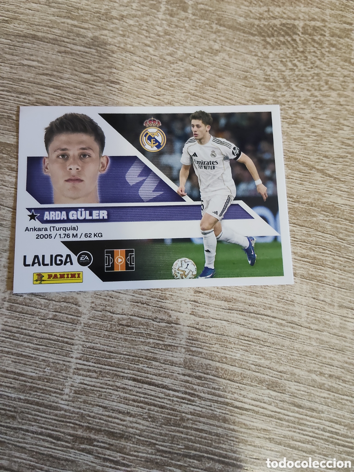 Cartes &agrave; collectionner de Football: Guler Real Madrid liga 2026 2027 26 27 ediciones este