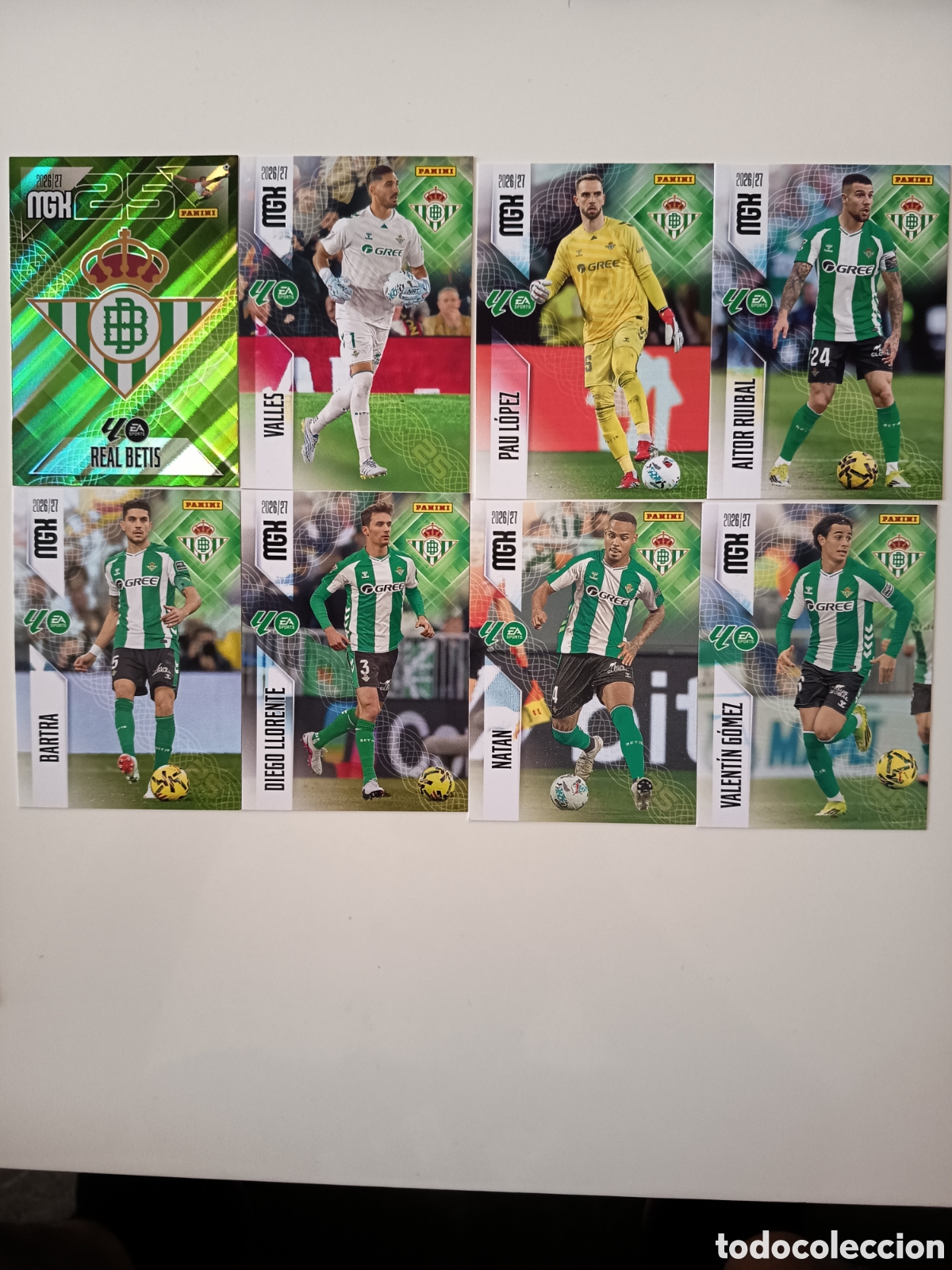 Cartes &agrave; collectionner de Football: Real betis megacracks 2026-2027