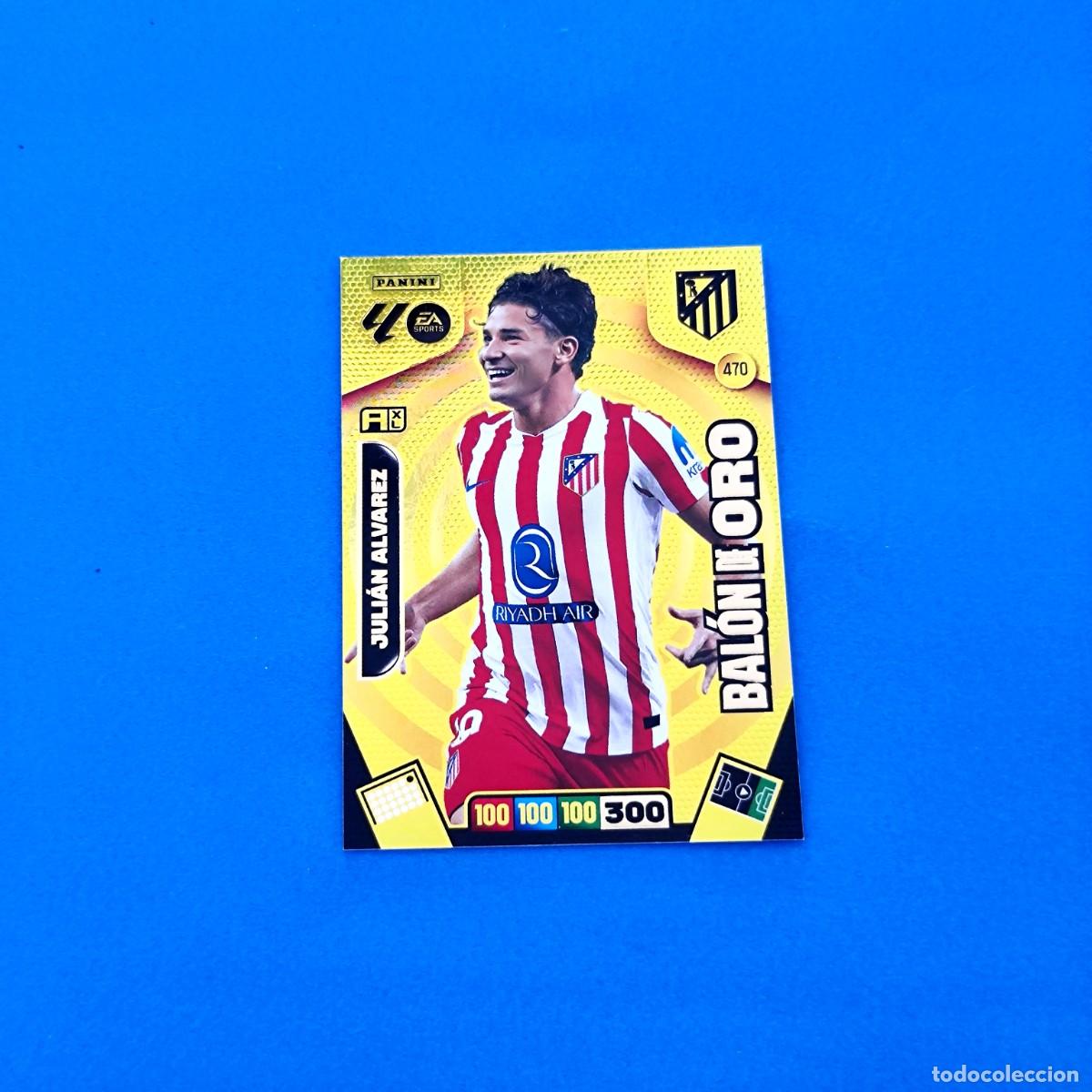 Football Stickers: Adrenalyn 2025 2026 / 25 26 Bal&oacute;n de Oro Juli&aacute;n &Aacute;lvarez 470 Atl&eacute;tico de Madrid