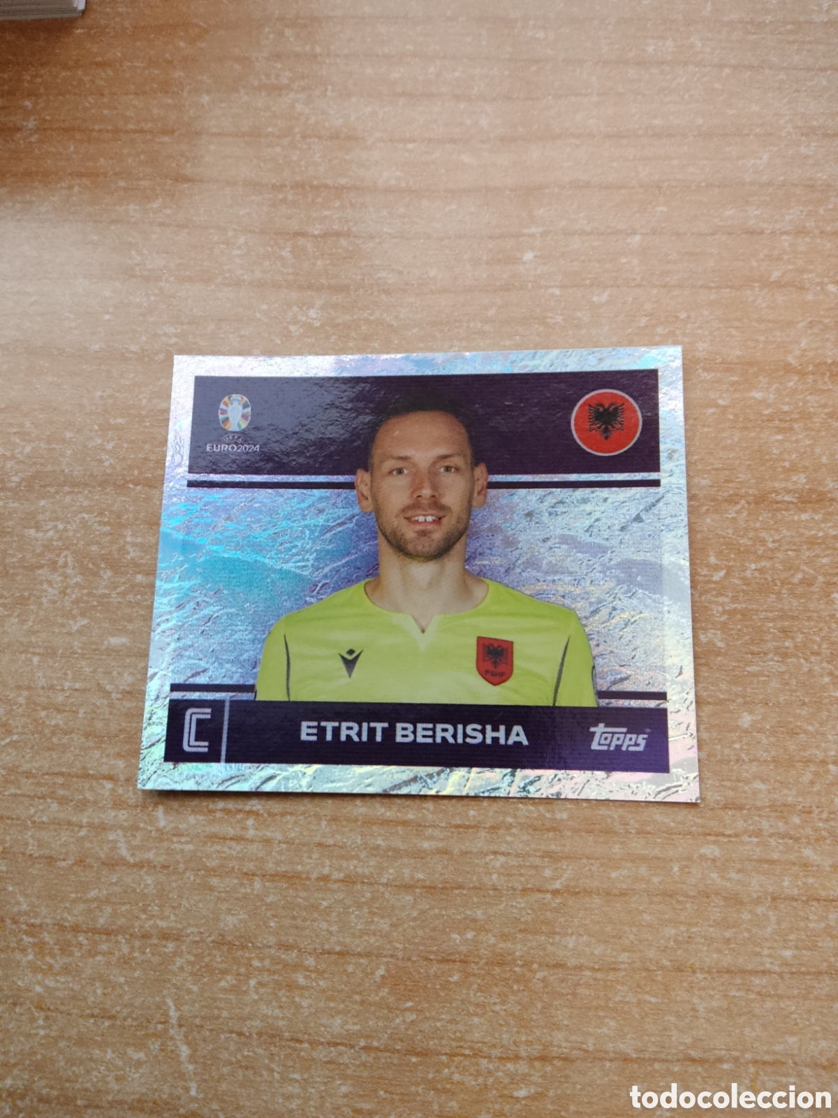 Cromos de f&uacute;tbol: 2 ETRIR BERISHA ALBANIA EURO 2024 TOPPS
