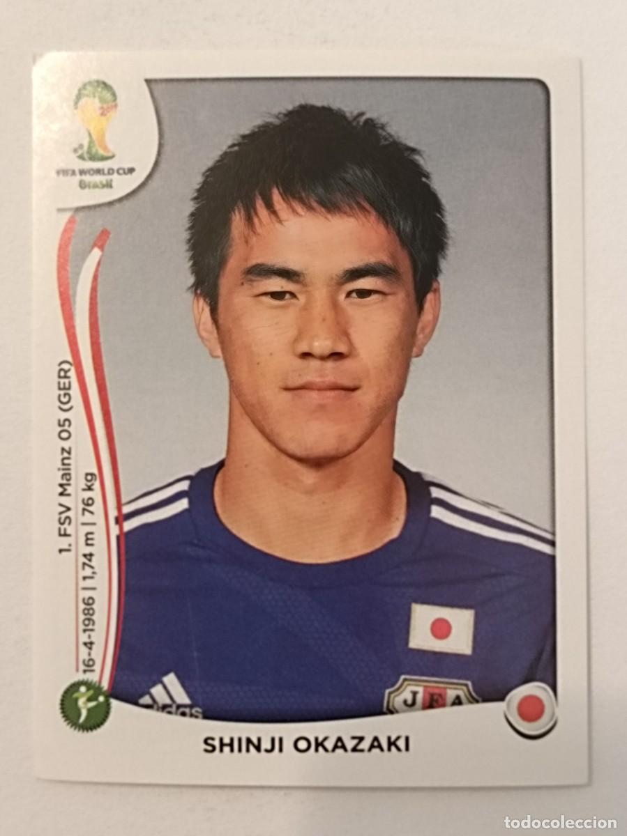 Cromos de f&uacute;tbol: #257 OKAZAKI (JAPON) MUNDIAL BRASIL 2014 PANINI