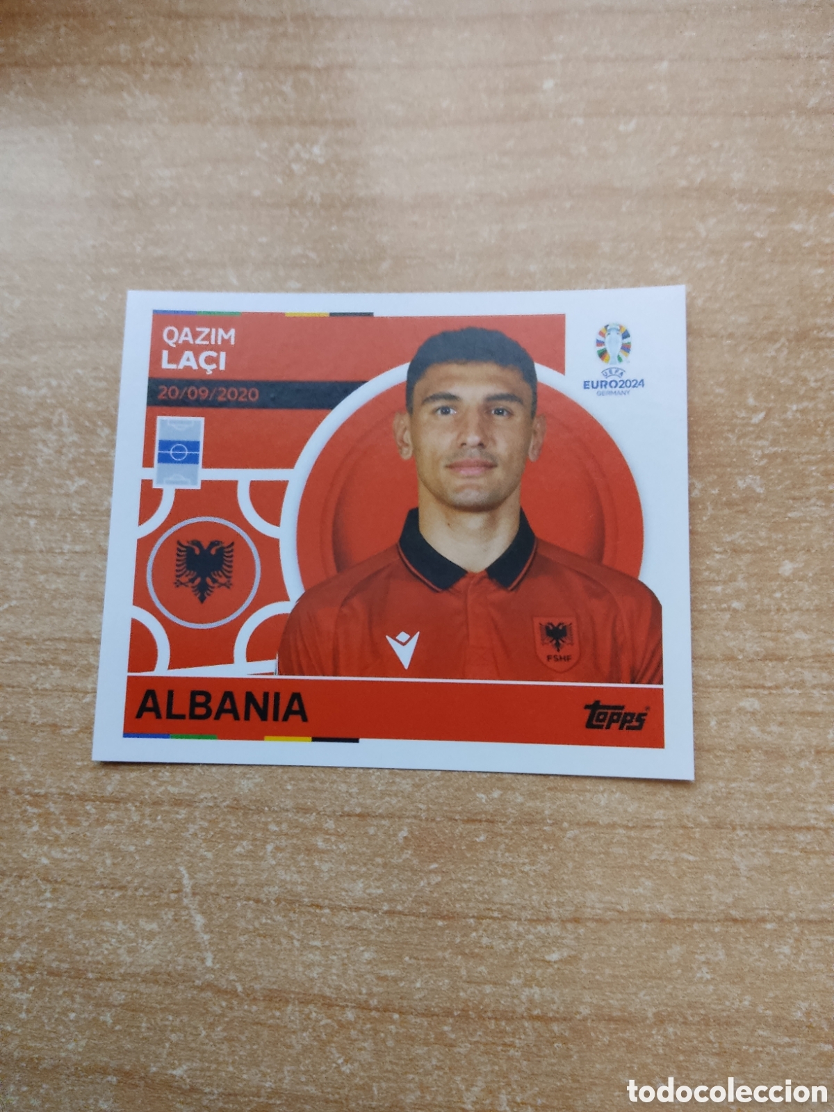 Cromos de f&uacute;tbol: 12 LACI ALBANIA EURO 2024 TOPPS