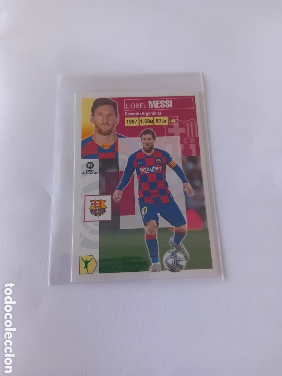 Figurine di Calcio: Messi N&deg;15 Barcelona 20 21 2020 2021 Este Panini Nuevo