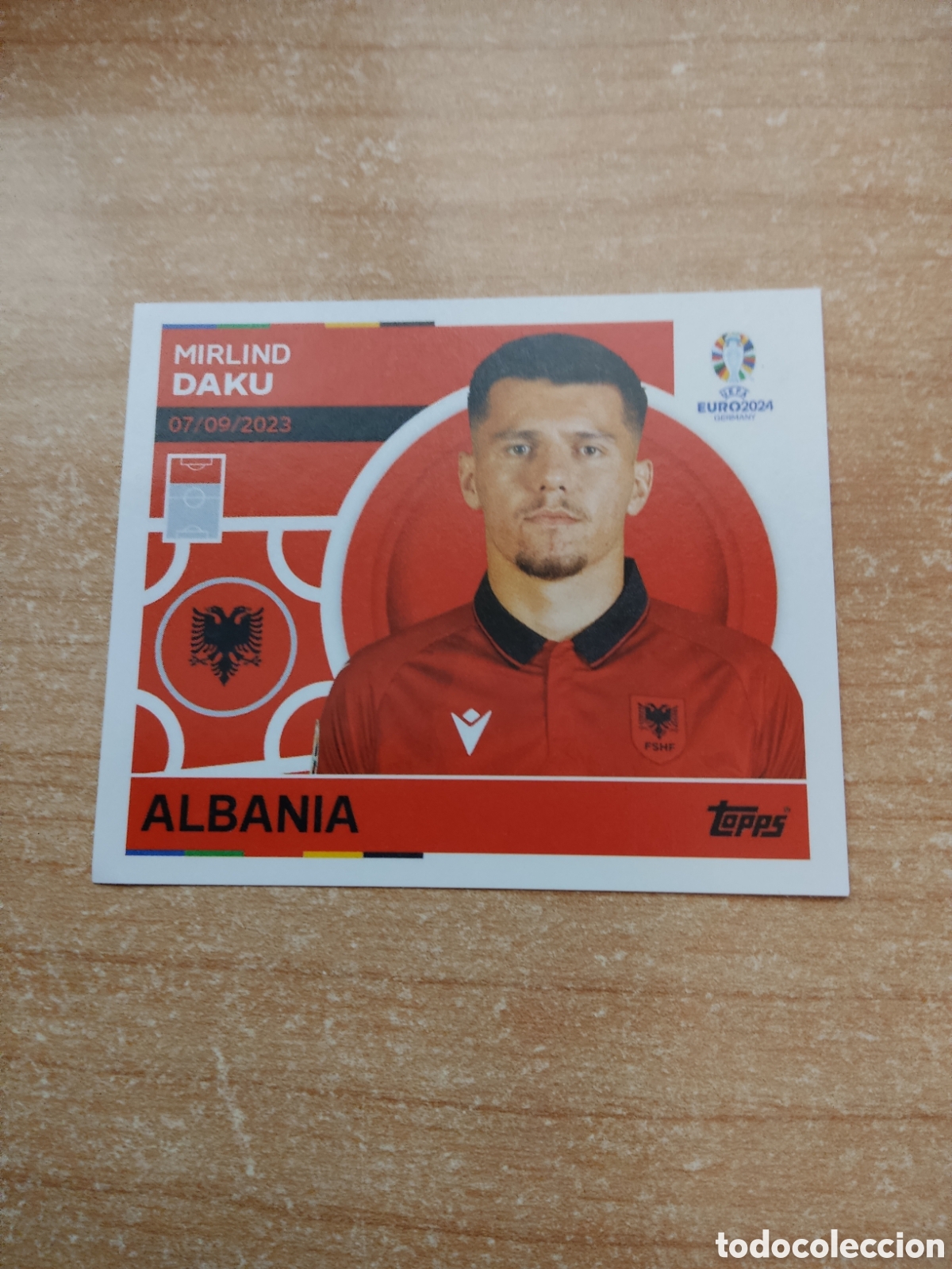 Figurine di Calcio: 20 DAKU ALBANIA EURO 2024 TOPPS