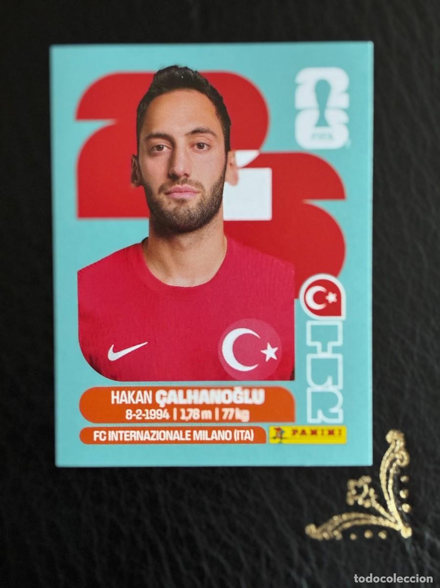 Figurine di Calcio: TUR 11 HAKAN CALHANOGLU TUR11 TURQUIA FIFA WORLD CUP MUNDIAL 2026 26 PANINI