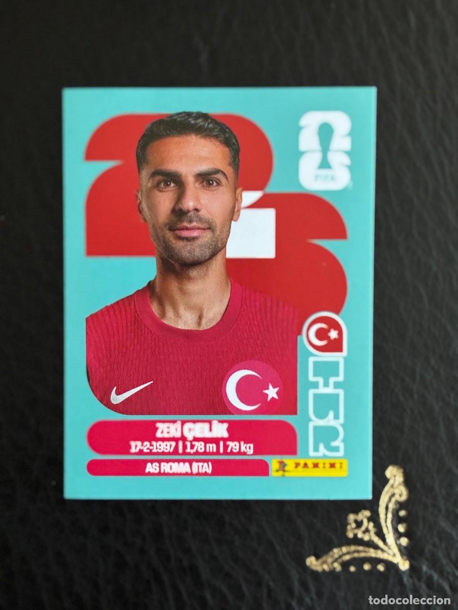 Figurine di Calcio: TUR 4 ZEKI CELIK TUR11 TURQUIA FIFA WORLD CUP MUNDIAL 2026 26 PANINI