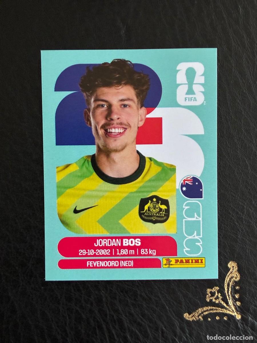 Cartes &agrave; collectionner de Football: AUS 6 JORDAN BOS AUS6 AUSTRALIA FIFA WORLD CUP MUNDIAL 2026 26 PANINI