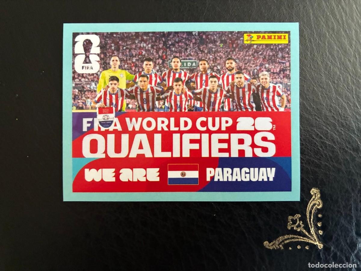 Cromos de Futebol: PAR 13 EQUIPO ALINEACION PAR13 PARAGUAY FIFA WORLD CUP MUNDIAL 2026 26 PANINI