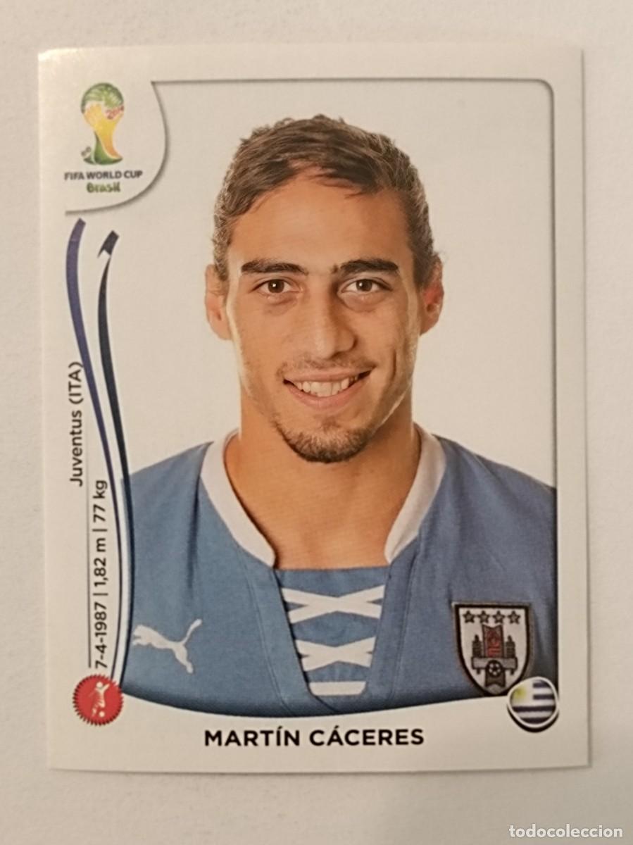Cromos de Futebol: #266 CACERES (URUGUAY) MUNDIAL BRASIL 2014 PANINI
