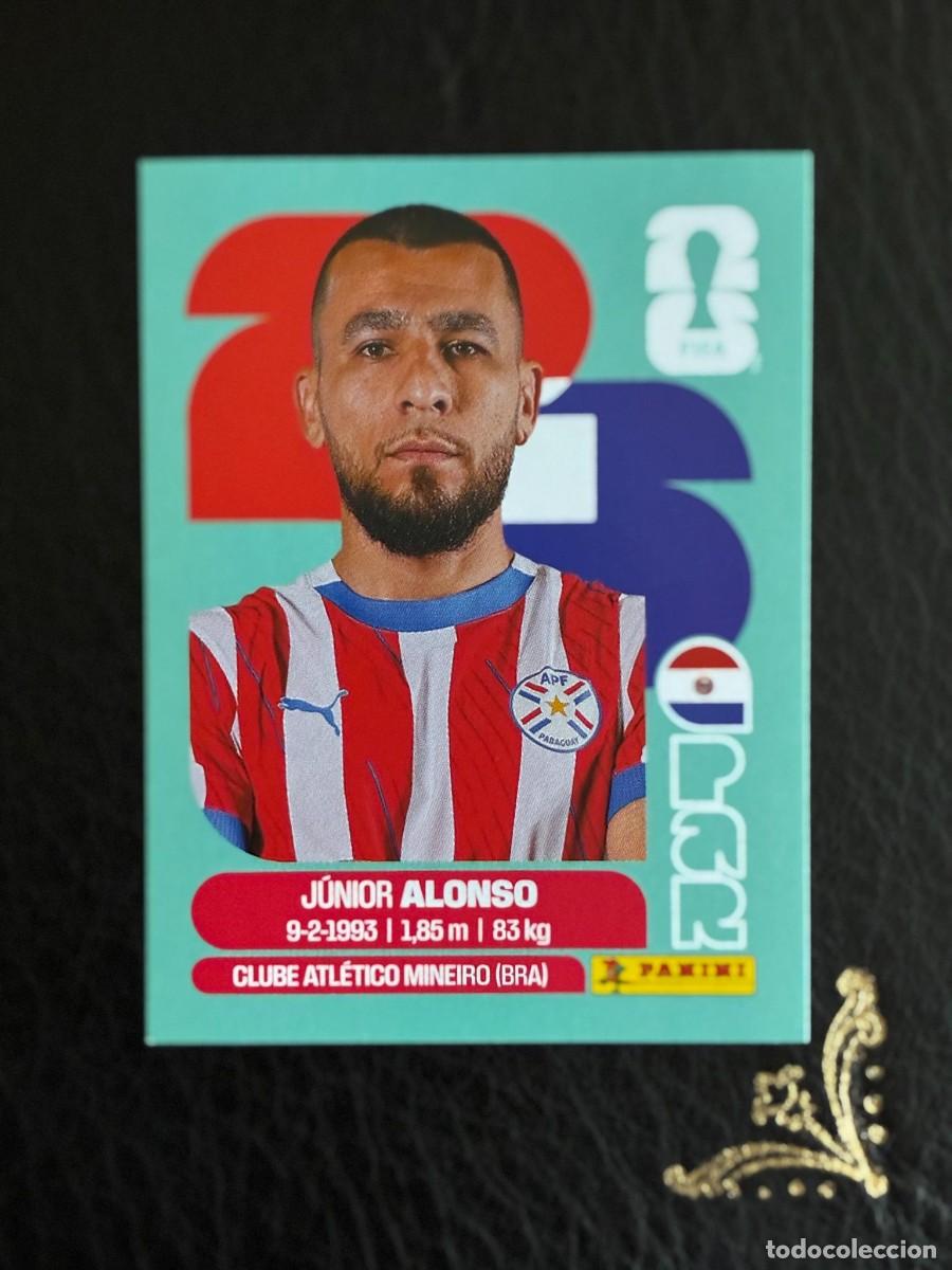 Cromos de Futebol: PAR 8 JUNIOR ALONSO PAR8 PARAGUAY FIFA WORLD CUP MUNDIAL 2026 26 PANINI