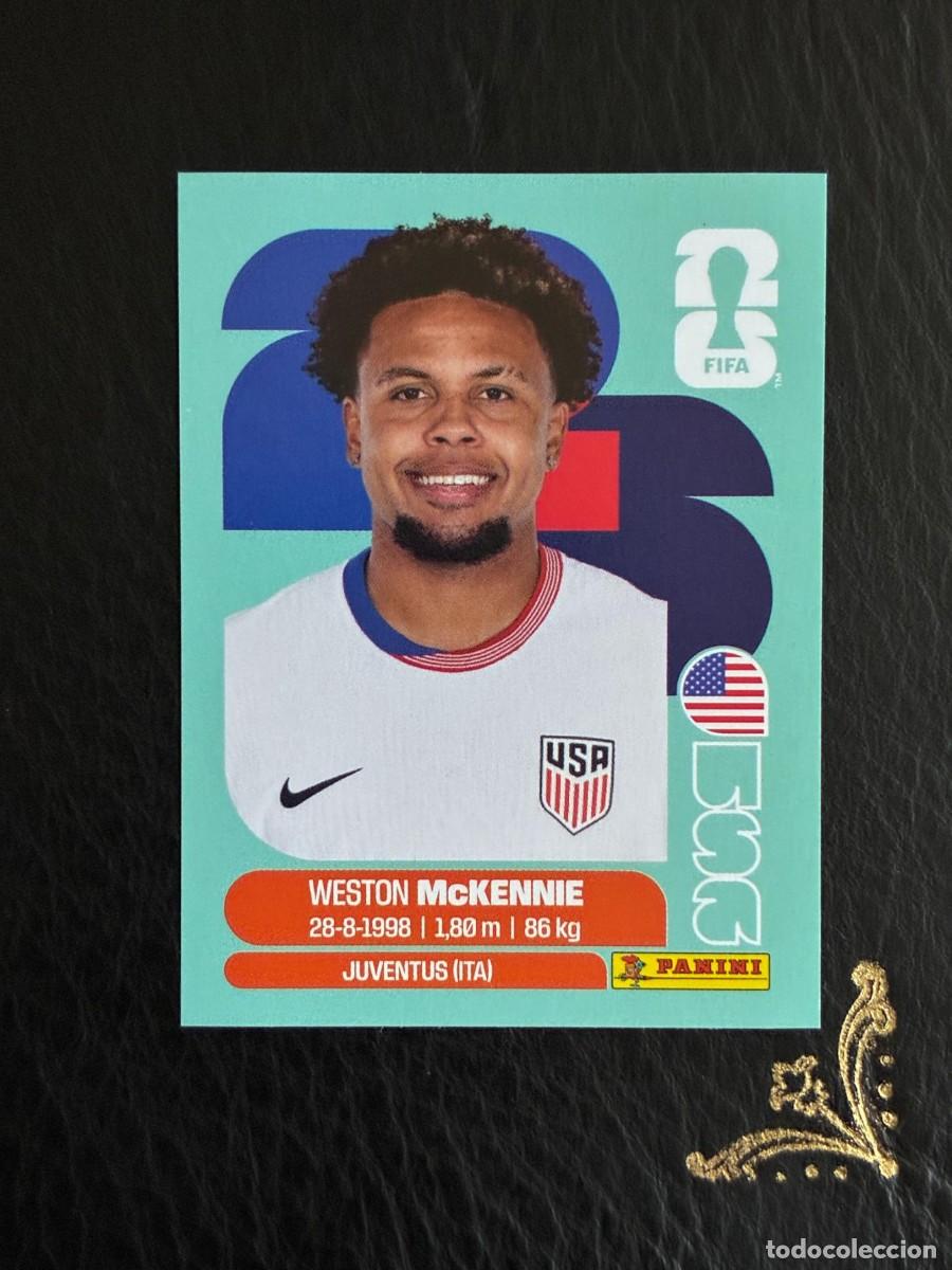 Cromos de Futebol: USA 10 WESTON MCKENNIE USA10 FIFA WORLD CUP MUNDIAL 2026 26 PANINI