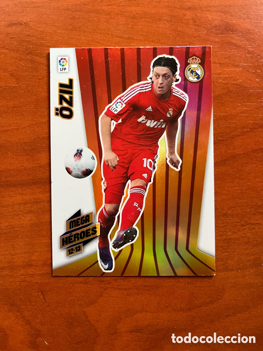 Cromos de Futebol: MEGACRACKS 2012 2013 12 13 PANINI OZIL N&ordm; 376 MEGA HEROES REAL MADRID CROMO LIGA F&Uacute;TBOL MGK