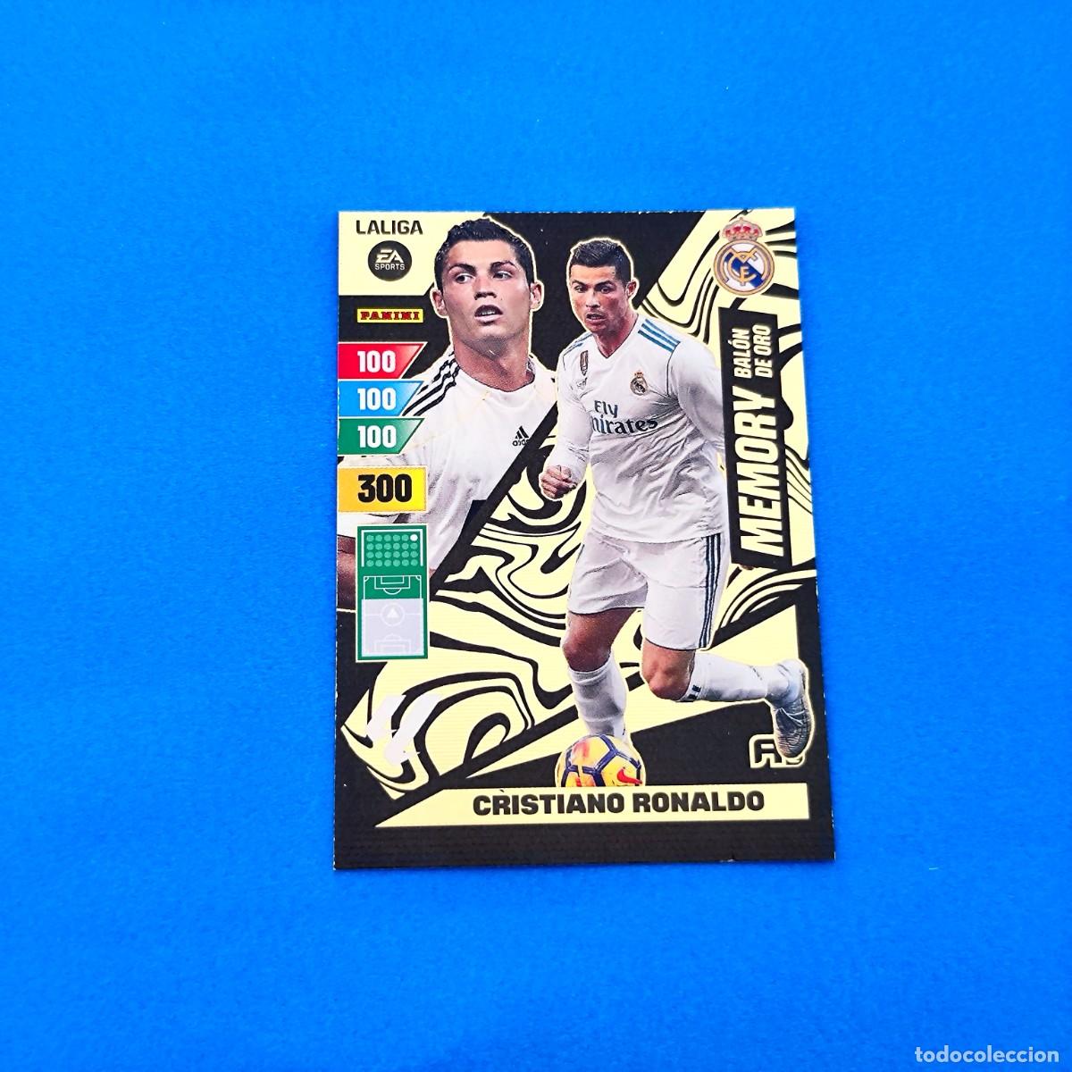 Cromos de Futebol: Adrenalyn 2023 2024 / 23 24 Memory Bal&oacute;n de Oro Cristiano Ronaldo Real Madrid
