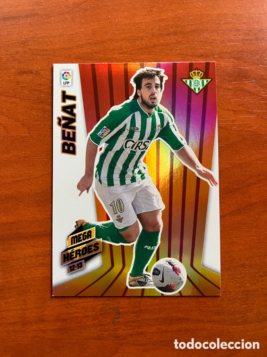 Cromos de f&uacute;tbol: 363 BE&Ntilde;AT REAL BETIS MEGACRACKS 12 13 MEGA H&Eacute;ROES MGK LIGA 2012 2013