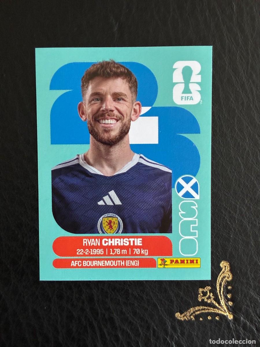 Cromos de f&uacute;tbol: SCO 15 RYAN CHRISTIE SCO15 ESCOCIA FIFA WORLD CUP MUNDIAL 2026 26 PANINI