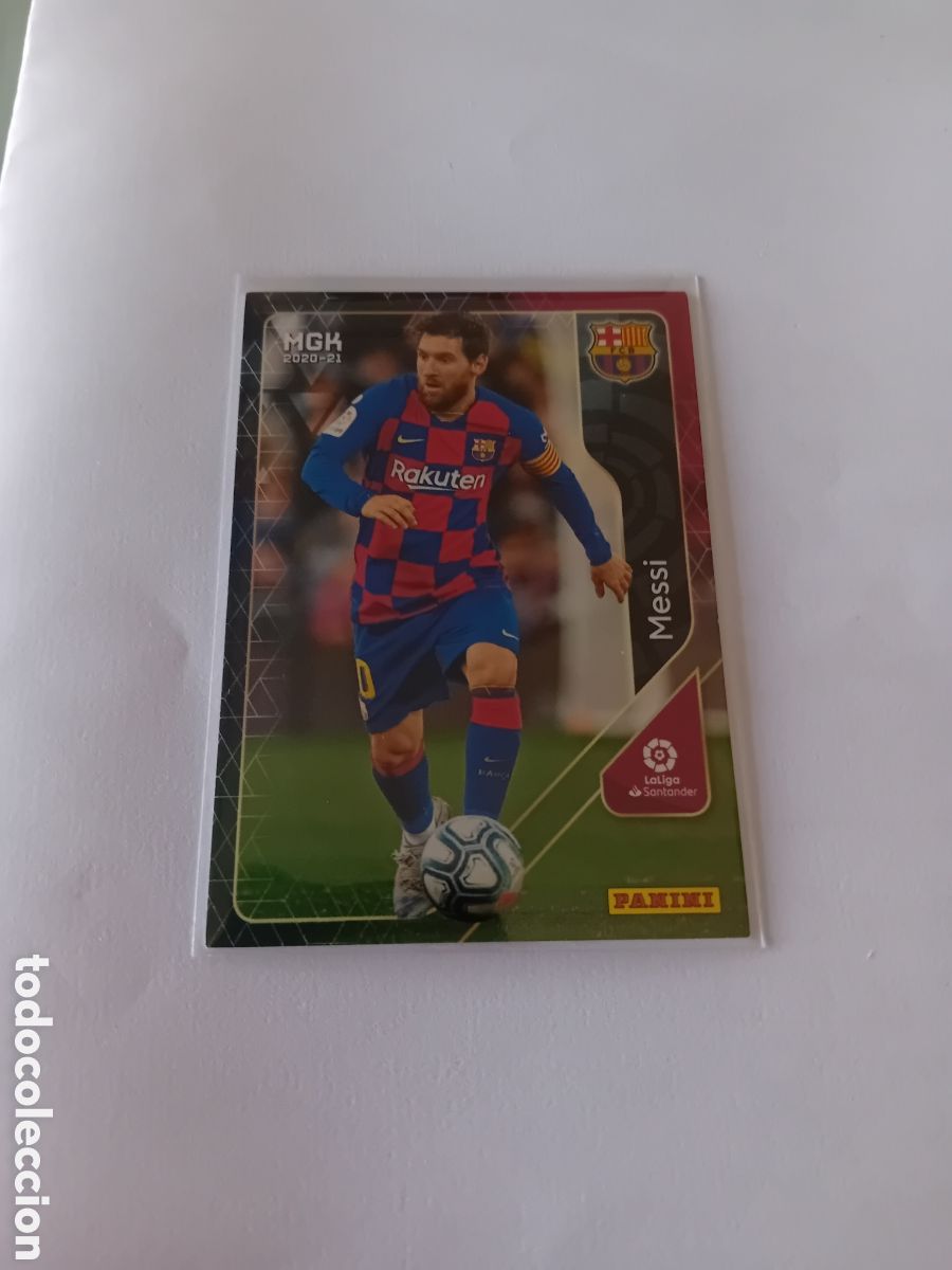 Cromos de f&uacute;tbol: Messi 70 Barcelona 20 21 2020 2021 Megacracks MGK Panini Nuevo
