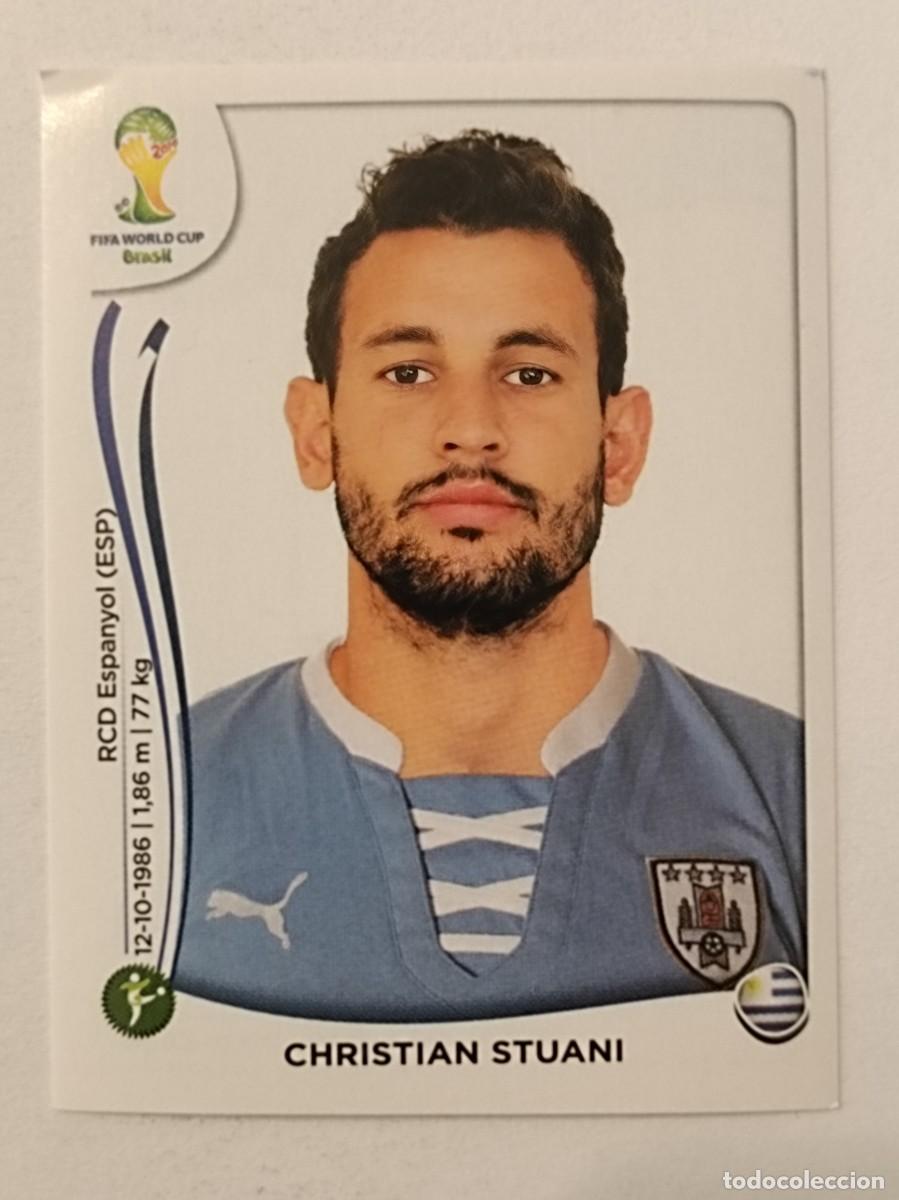 Cromos de f&uacute;tbol: #274 STUANI (URUGUAY) MUNDIAL BRASIL 2014 PANINI