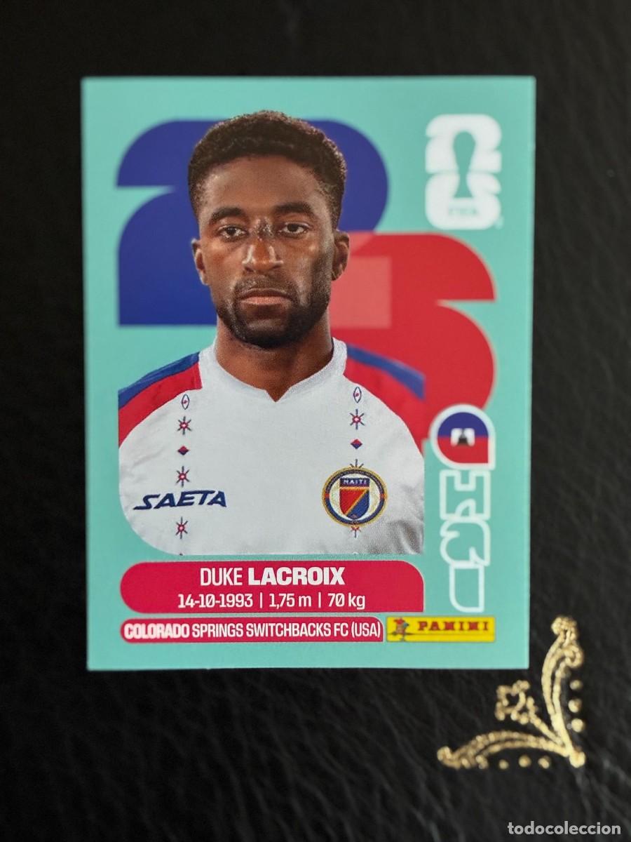 Cromos de f&uacute;tbol: HAI 7 DUKE LACROIX HAI7 HAITI FIFA WORLD CUP MUNDIAL 2026 26 PANINI