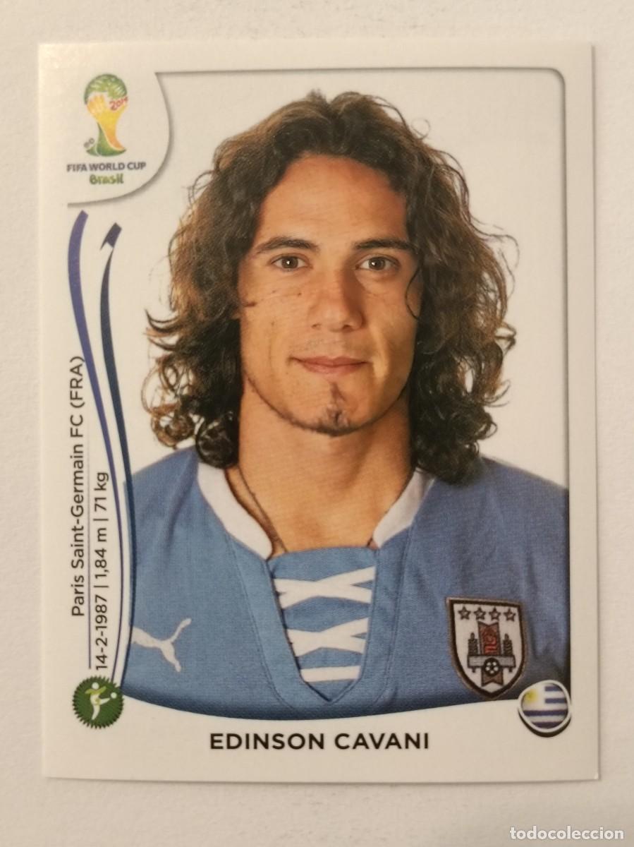 Cromos de f&uacute;tbol: #277 CAVANI (URUGUAY) MUNDIAL BRASIL 2014 PANINI