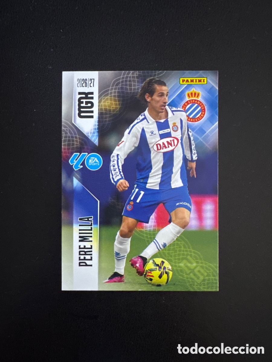 Figurine di Calcio: PERE MILLA ESPA&Ntilde;OL N&Uacute;MERO 180 MEGACRACKS 2026 2027