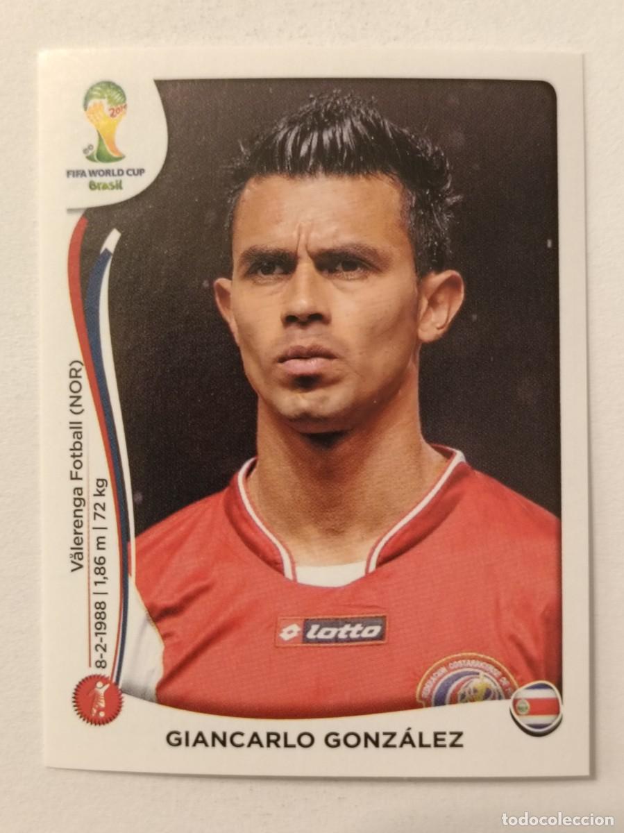 Cromos de f&uacute;tbol: #282 GONZALEZ (COSTA RICA) MUNDIAL BRASIL 2014 PANINI