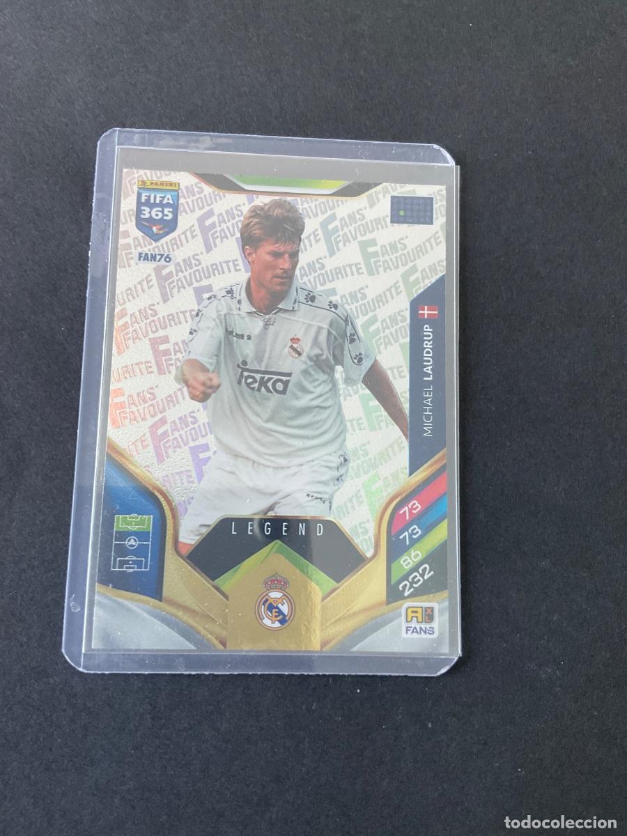 Cromos de f&uacute;tbol: FAN76 - MICHAEL LAUDRUP - Real Madrid - Fans Favourite Plata - ADREANLYN XL FIFA 365 2026 ( 26 )