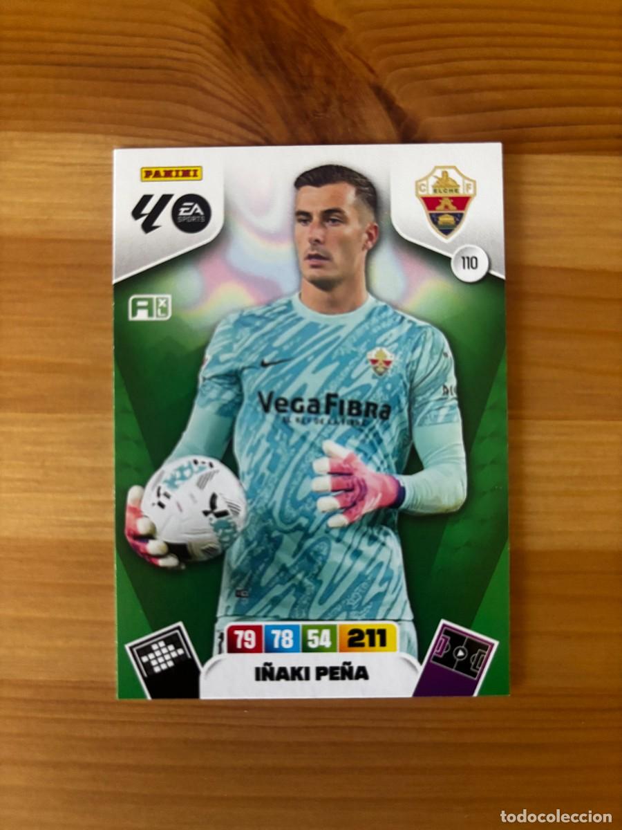 Cromos de f&uacute;tbol: I&Ntilde;AKI PE&Ntilde;A ELCHE n&uacute;mero 110 cromo Adrenalyn XL 25-26 2025-2026