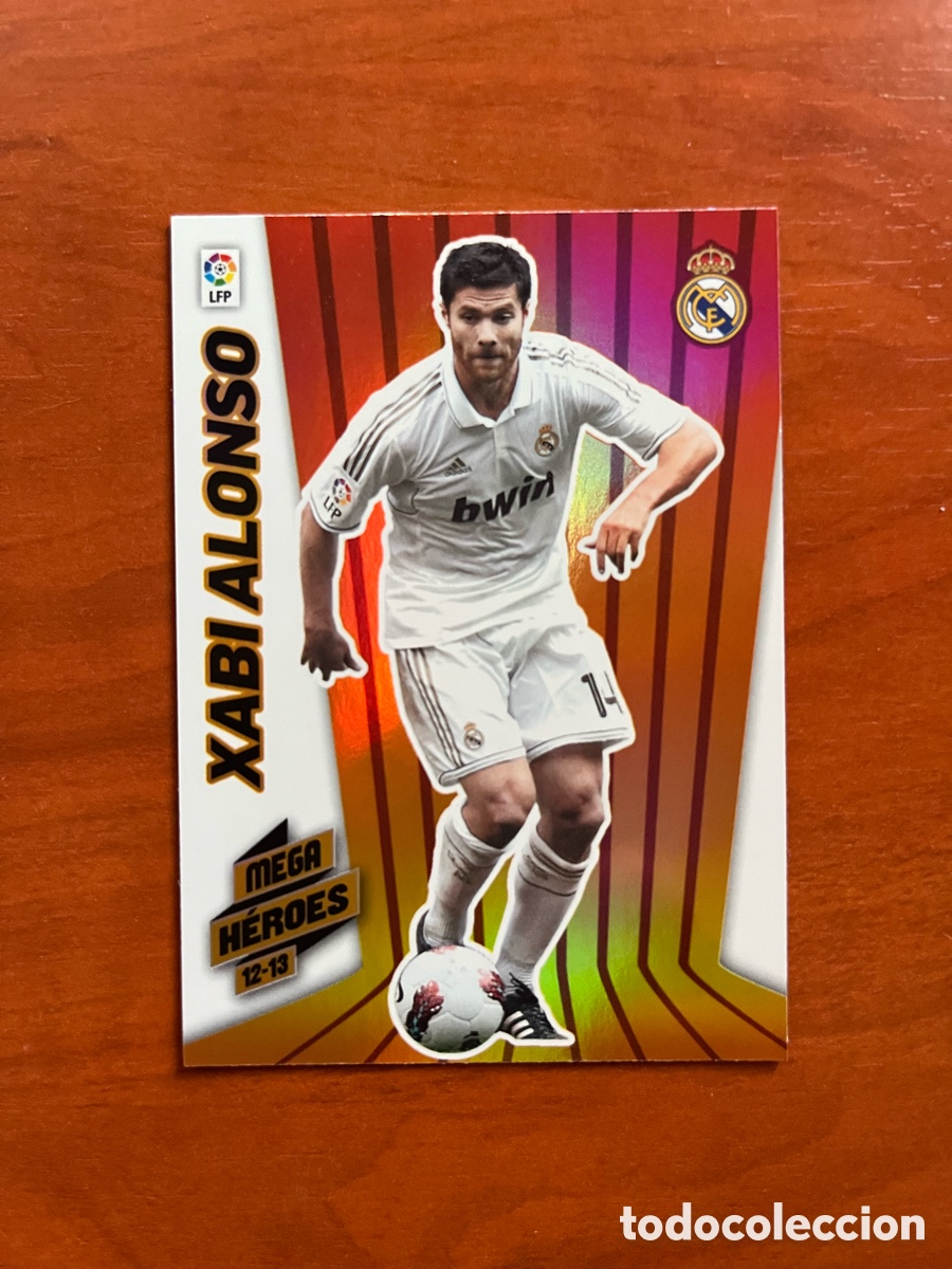 Cromos de f&uacute;tbol: 386 XABI ALONSO REAL MADRID MEGA HEROES - MEGACRACKS 2012-2013 PANINI MGK 12-13