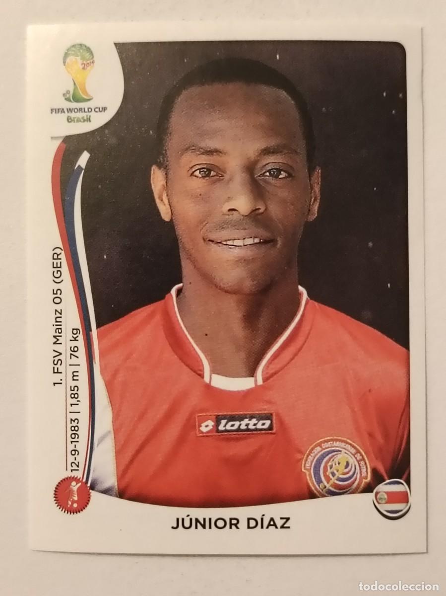 Cromos de f&uacute;tbol: #286 DIAZ (COSTA RICA) MUNDIAL BRASIL 2014 PANINI