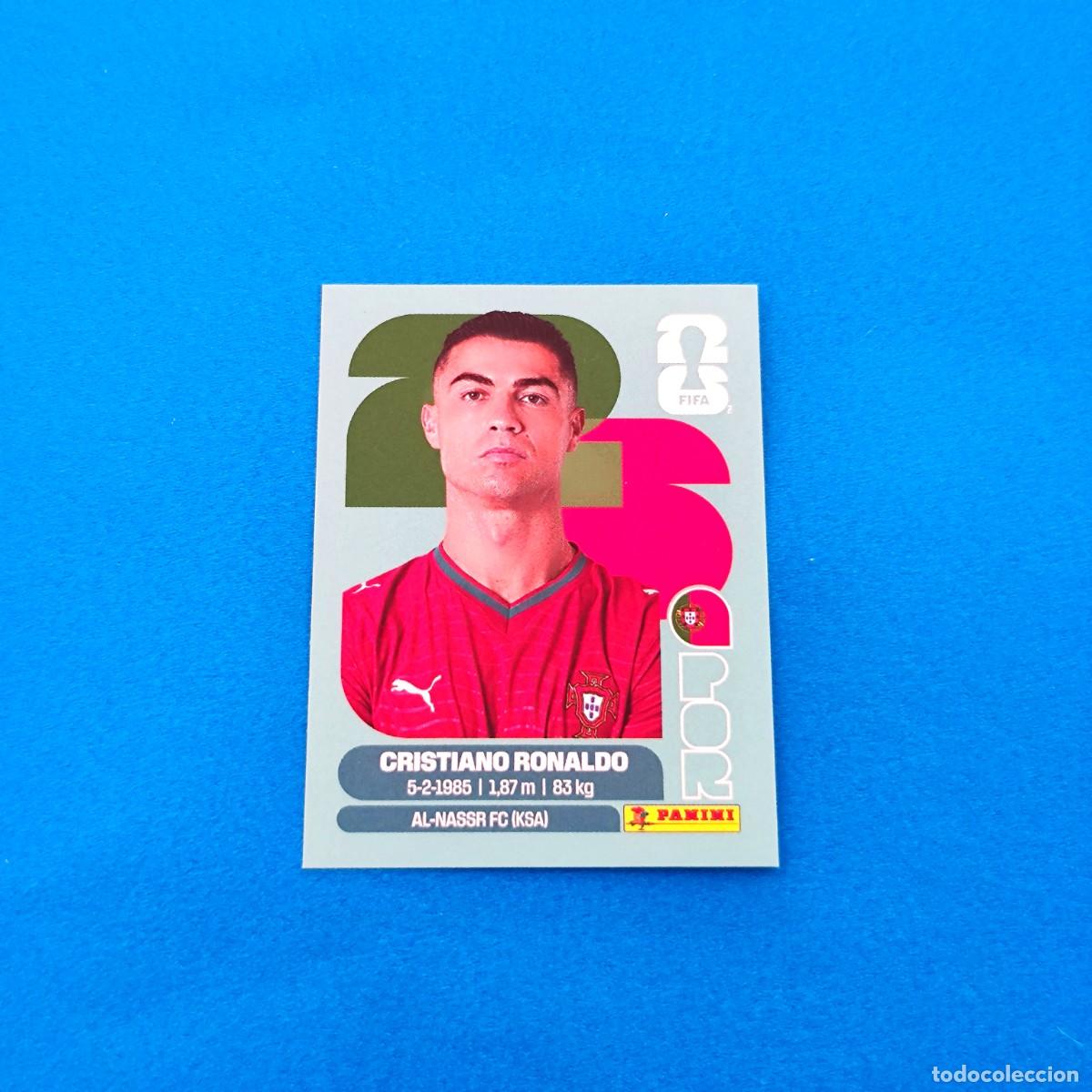 Cromos de f&uacute;tbol: FIFA World Cup Mundial 2026 Cristiano Ronaldo POR 15 Portugal Sticker