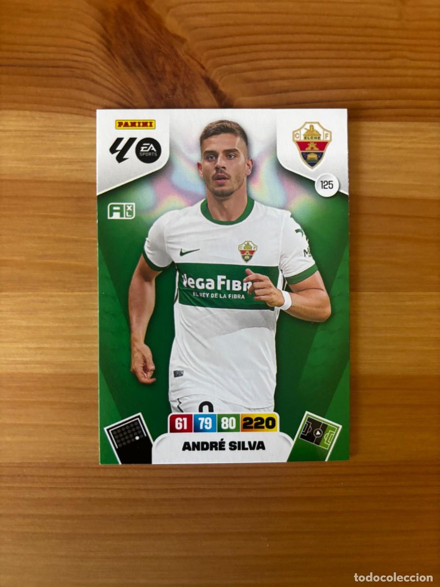Cromos de f&uacute;tbol: ANDR&Eacute; SILVA ELCHE n&uacute;mero 125 cromo Adrenalyn XL 25-26 2025-2026
