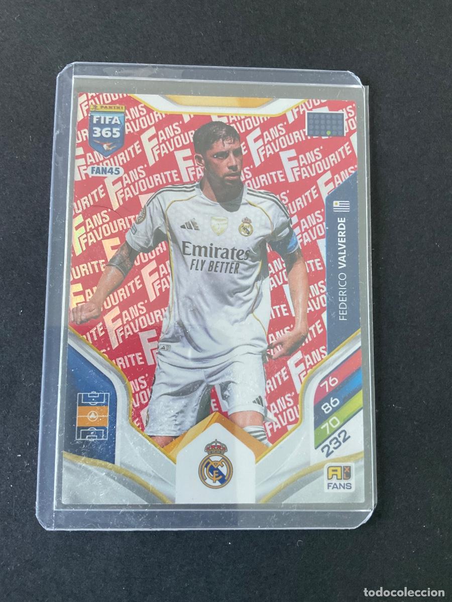 Cromos de f&uacute;tbol: FAN45- Federico Valverde - Real Madrid - FANS FAVOURITE ROJO - ADREANLYN XL FIFA 2026 ( 26 )