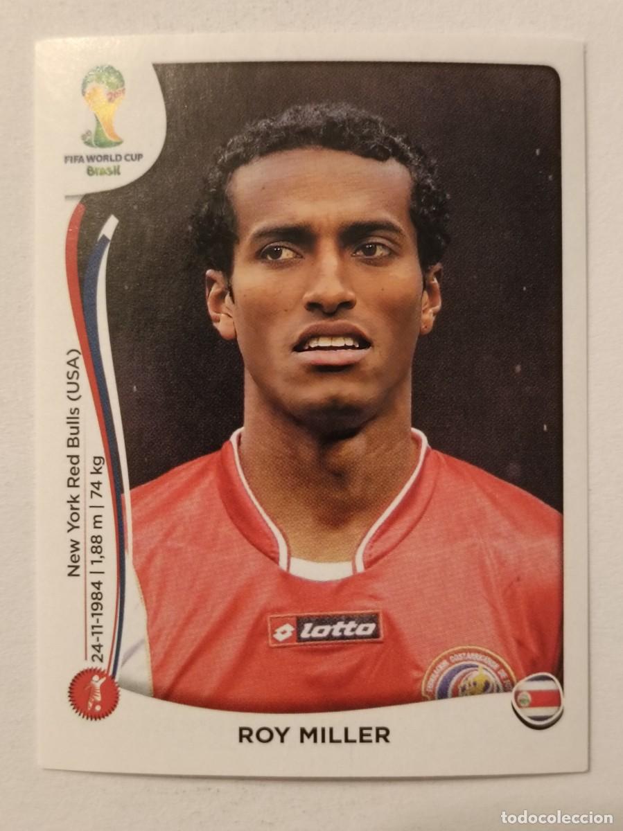 Football Stickers: #287 MILLER (COSTA RICA) MUNDIAL BRASIL 2014 PANINI