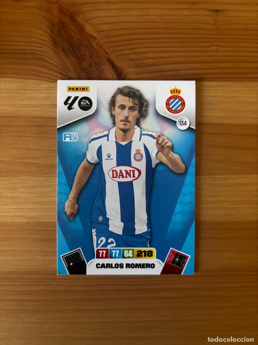 Football Stickers: CARLOS ROMERO RCD ESPA&Ntilde;OYOL DE BARCELONA n&uacute;mero 134 cromo Adrenalyn XL 25-26 2025-2026