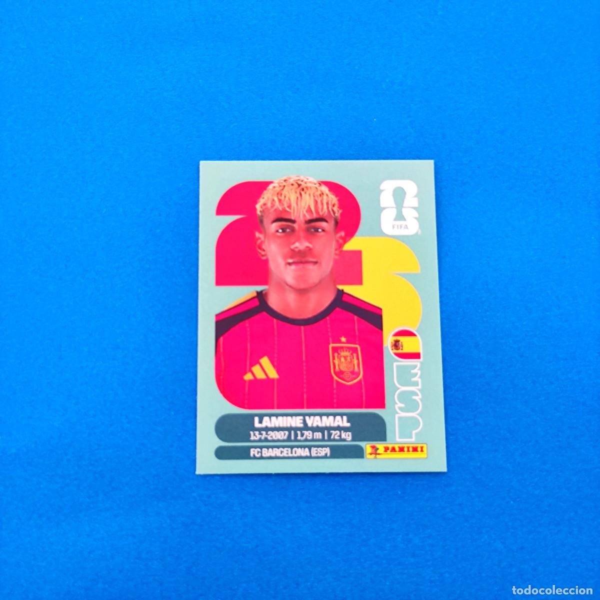 Football Stickers: FIFA World Cup Mundial 2026 Lamine Yamal ESP 15 Espa&ntilde;a Sticker