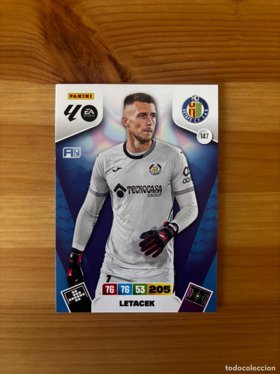 Cromos de f&uacute;tbol: LETACEK GETAFE n&uacute;mero 147 cromo Adrenalyn XL 25-26 2025-2026